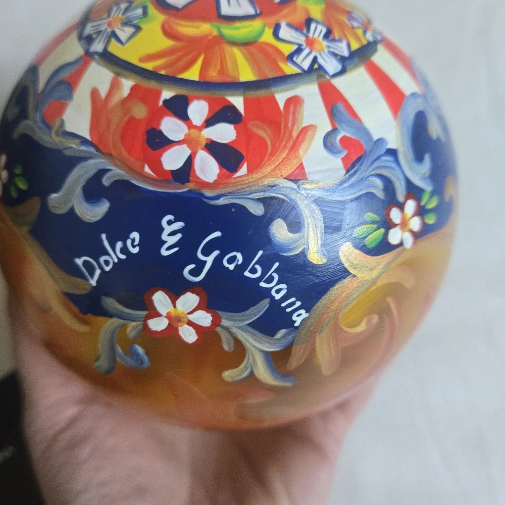 Dolce & Gabbana Multicolor Decorative Holiday Ornament